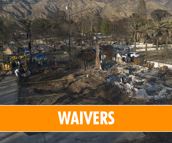 Task Force Waivers